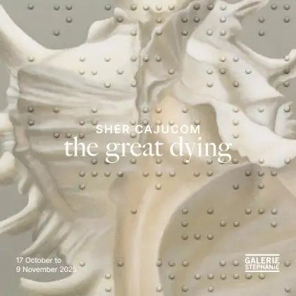Sher Cajucom: 'the great dying' Exhibit