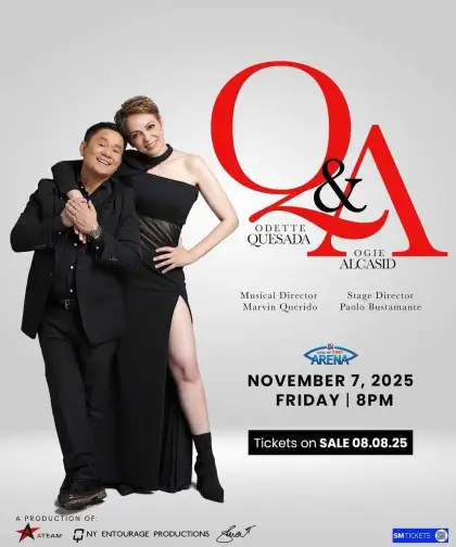 Q and A ODETTE QUESADA AND OGIE ALCASID