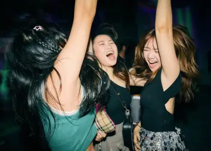 Attendees at the last Emo Night KL party