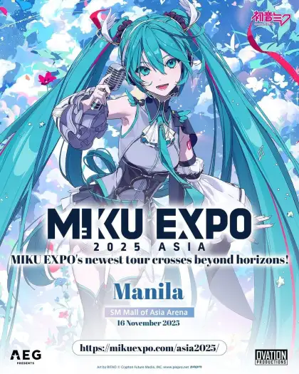 HATSUNE MIKU EXPO 2025 in Manila