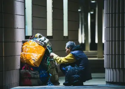 Elderly living on the margins