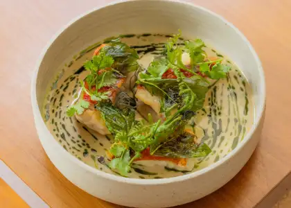 A fusion of Mexican and Asian flavors