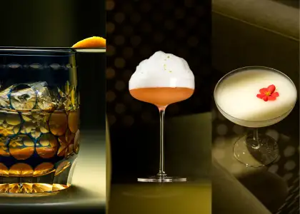 Three highlight cocktails