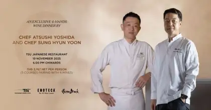 Four-Hands Dinner: Chef Atsushi Yoshida x Chef Sung Hyun Yoon