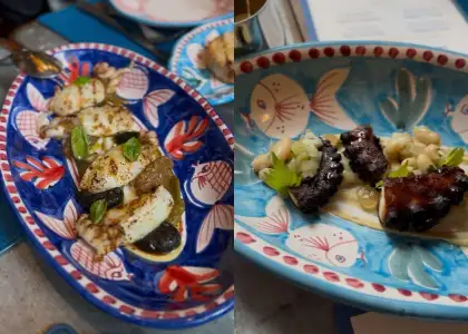 Seppia lla Genovese and Polpo E Fagioli