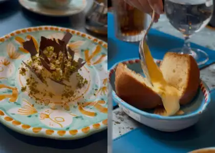 Panna Cotta and Baba Al Rum