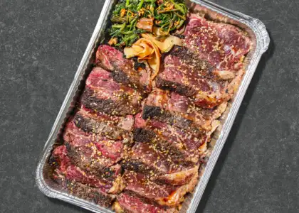 Wagyu steak tray