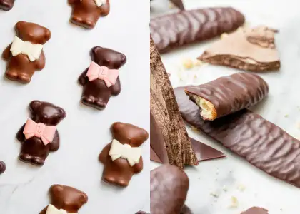 Marshmallow bears and Langue de Chat