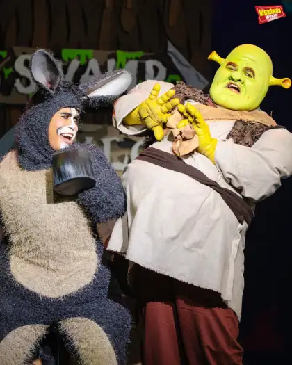 Donkey and Shrek