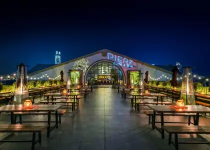 Pier 7 Café and Bar rooftop
