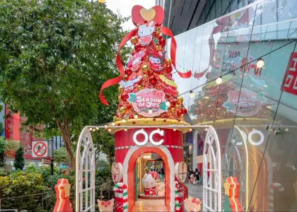 Sanrio Christmas Tree at Orchard Central