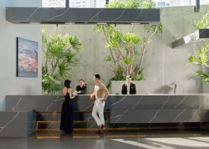 M Hotel Lobby