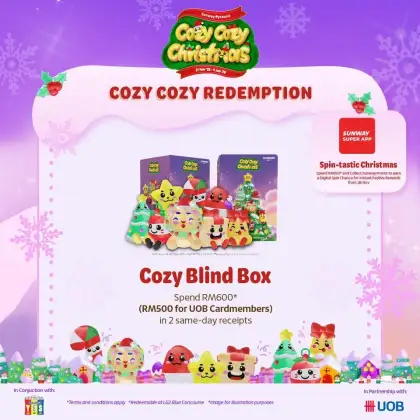 Blind box redemption for Cozy Cozy Christmas