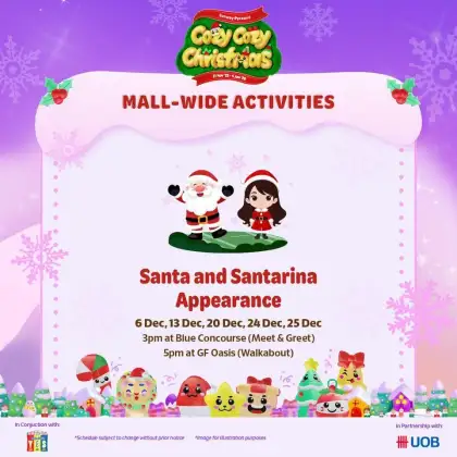 Mall-wide activities at Sunway Malls