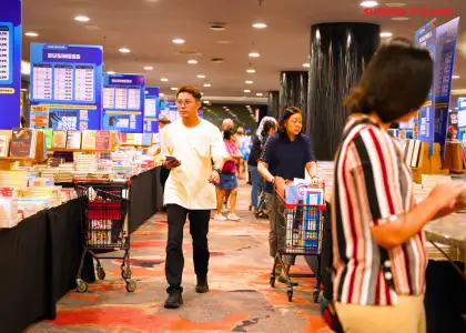 Some of the people from last year's Big Bad Wolf Book Fair