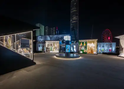 Fashion Asia's exhibit at Clockenflap