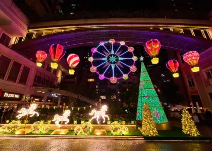 8 Lee Tung Avenue’s Luminous Carnival