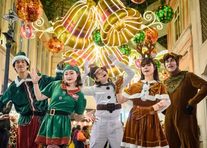 8 Lee Tung Avenue’s Luminous Carnival