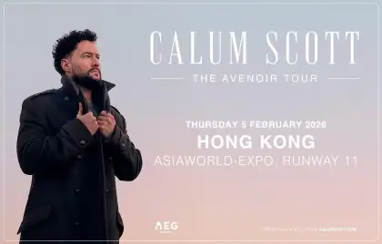 Calum Scott The Avenoir Tour 2026 in Hong Kong