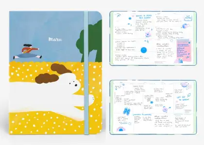 Dog Chase 2026 Planner: MOSSERY × @MINMINMIN_111