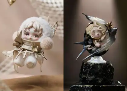 POP MART’s SKULLPANDA CAGE-UNCAGE Exhibition Showcase-exclusive merchandise