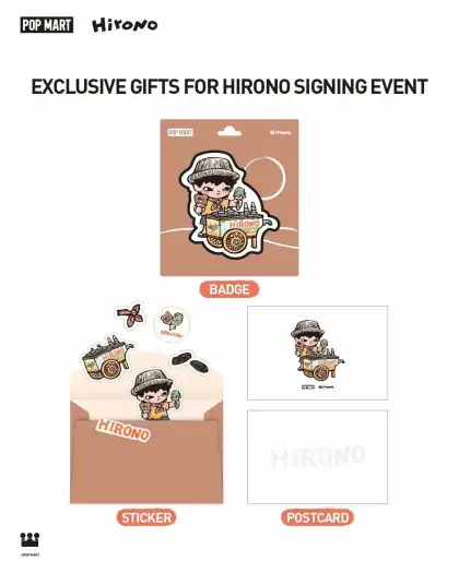 Exclusive gifts at the Meet-and-Greet