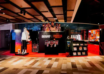 A look of the pop-up store at K11 MUSEA