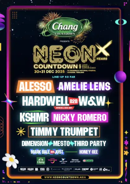 NEON COUNTDOWN: Countdown to a Decade