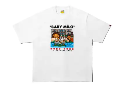 A white tee with BABY MILO®