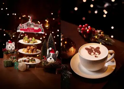2 Noëlia Festive Afternoon Tea Set at Café Landmark