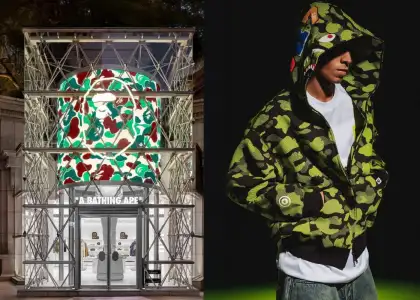 A BATHING APE® Opens its First All-White Flagship Store at 1881 Heritage