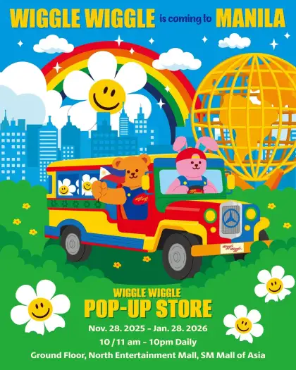 Wiggle Wiggle Pop Up Store in Manila