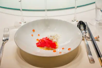 Kanpachi Ginger and Watermelon Radish