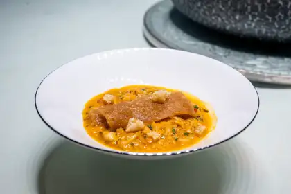 King Crab Risotto Fish Maw