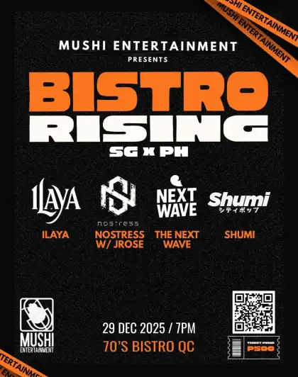 Official poster for Bistro Rising 2025