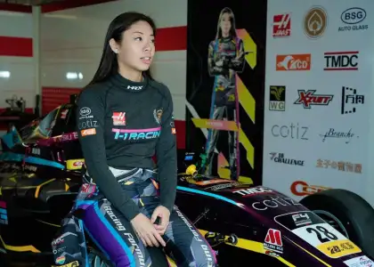 Hong Kong racecar driver Vivian Siu and star of documentary Zero to Macao