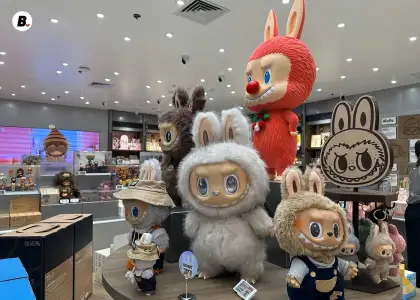 Labubu Dolls at POP MART SM Megamall