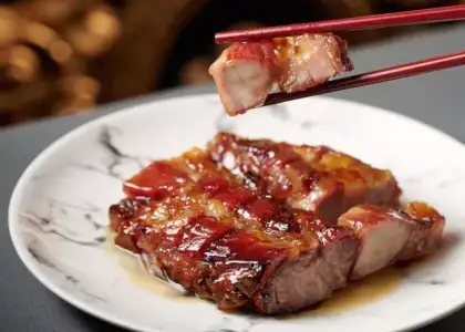Barbecue Pork with Honey Sauce