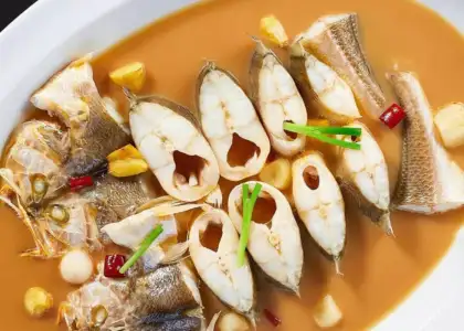 Xin Rong Ji fish with sauce