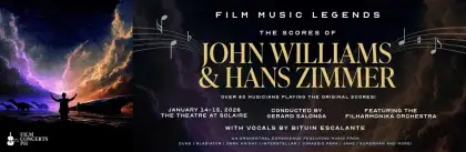 Film Music Legends: The Scores of John Williams & Hans Zimmer
