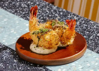 Festive 2025/26 menu at Swim Club at the Kimpton Tsim Sha Tsui Hong Kong