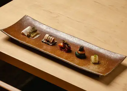 The appetizer course in Hansik Goo