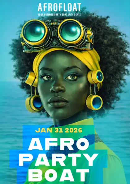 Afrofuture Afrobeats Party Boat