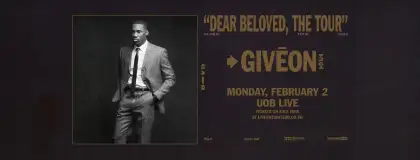 GIVEON - DEAR BELOVED, THE TOUR in Bangkok