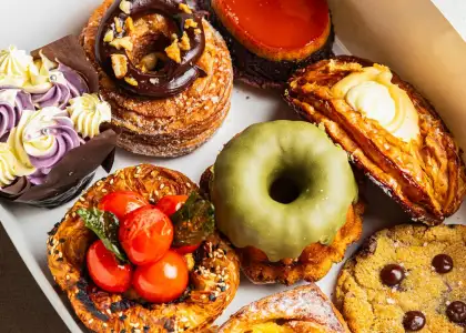 A photo of the Pastry Box from Wildflour Café & Bakery