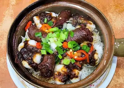 Clay pot rice