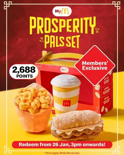 Announcement poster for the Prosperity Pals