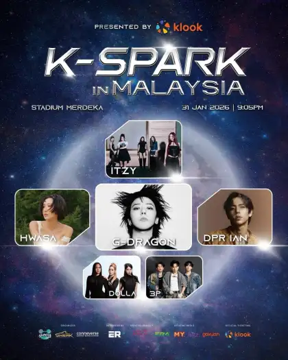 Official poster for the upcoming K-Spark in Malaysia 2026