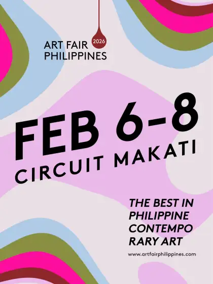 Poster for Art Fair Philippines 2026