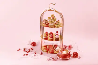 Ebb Flow Pink in Bloom Afternoon Tea